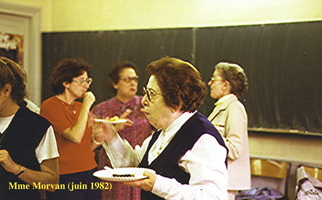 1982 06 Madame MORVAN et Mlle MORVAN
